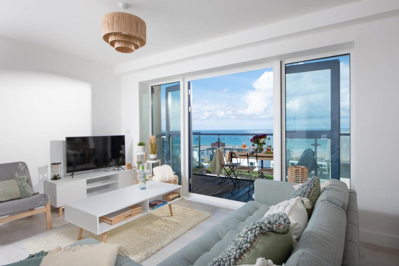 45 Ocean 1, Newquay Daire Crantock Dış mekan fotoğraf