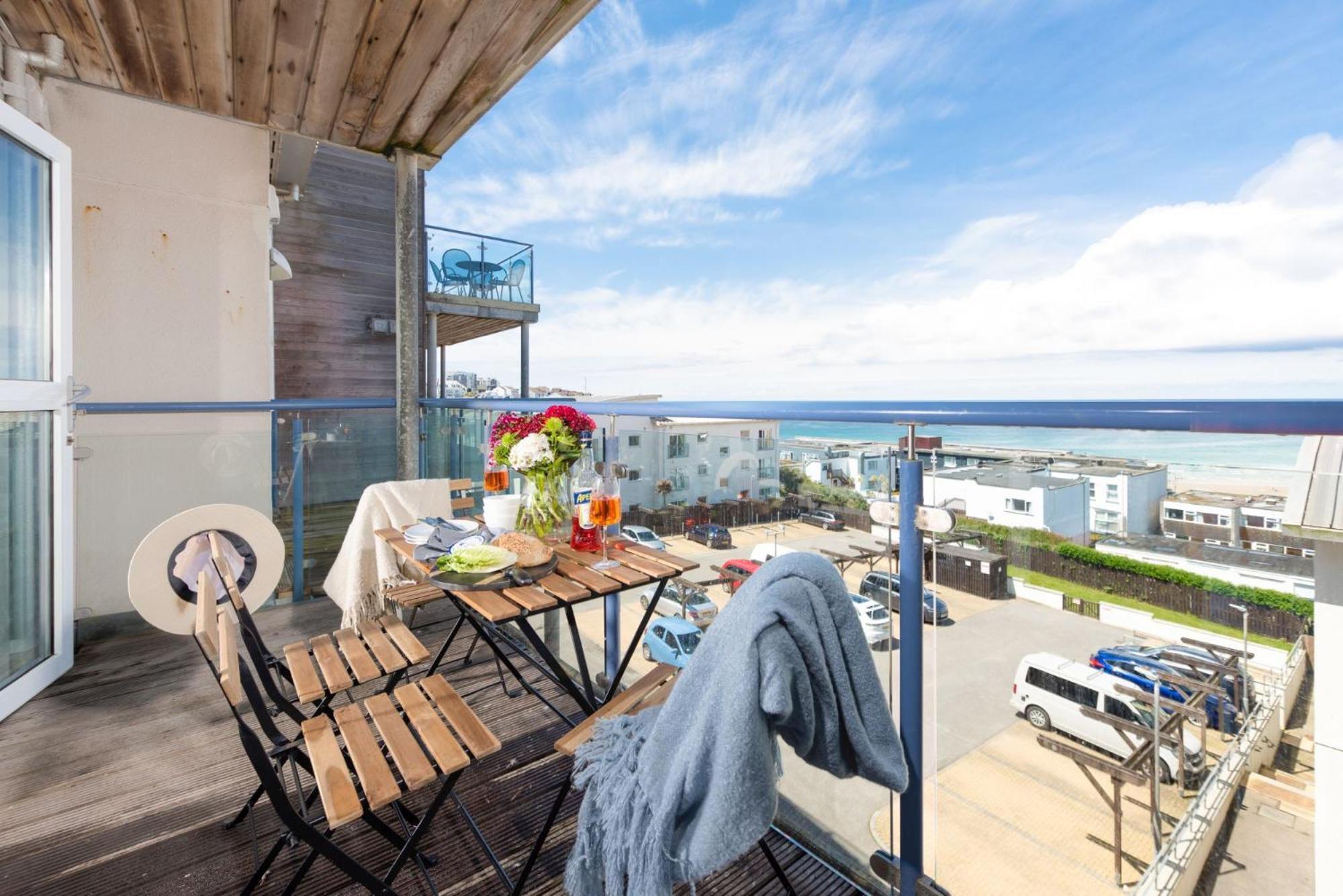 45 Ocean 1, Newquay Daire Crantock Dış mekan fotoğraf